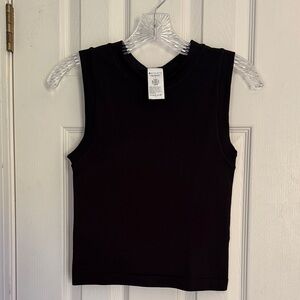 Athleta Classic Black Sleeveless Top